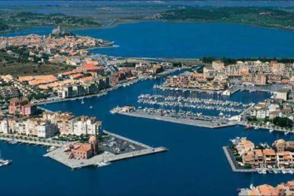 Location Appartement à Gruissan Méditérranée Extérieur photo